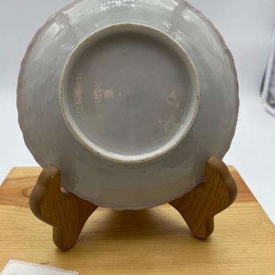 Japanese porcelain plate