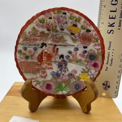 Japanese porcelain plate