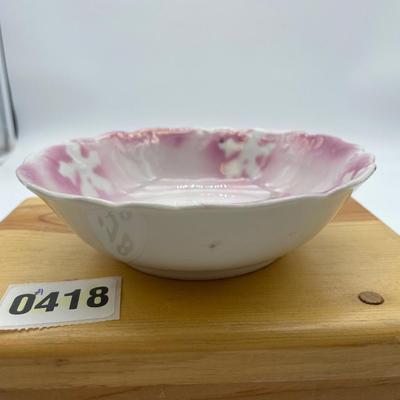 PMRK floral serving bowl
