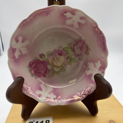 PMRK floral serving bowl