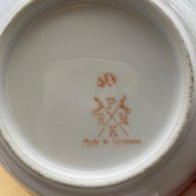 PMRK floral serving bowl