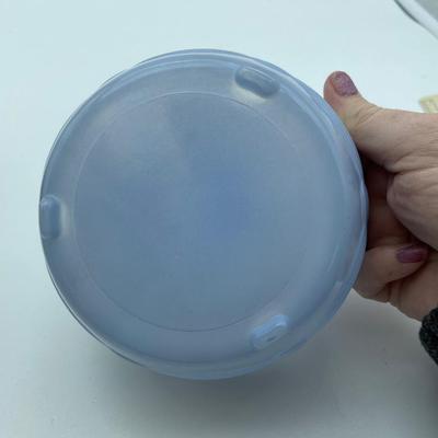 Glass 3 footed bowl