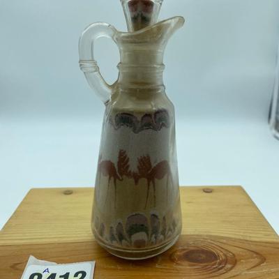 Sand folk art-wildlife scene