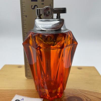 Diamond point glass lighter