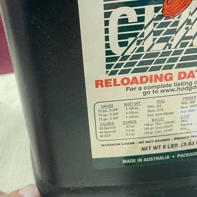 Reloading Powder and B. Bâ€™s
