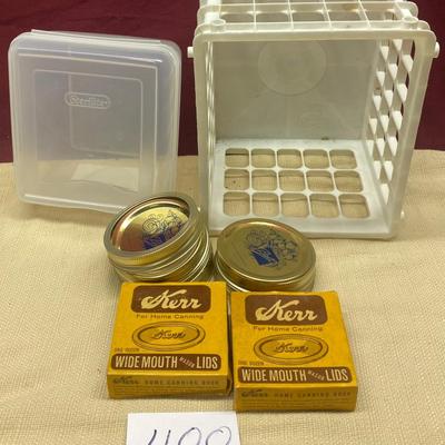 Wide Mouth Lids And Storage