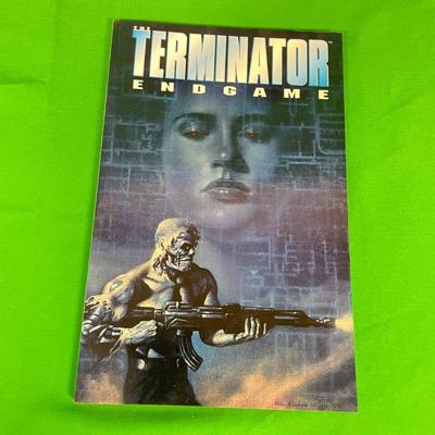 Original Terminator-Inspired Art by Al Ramirez with Terminator Model Kit & More (S2-HS)