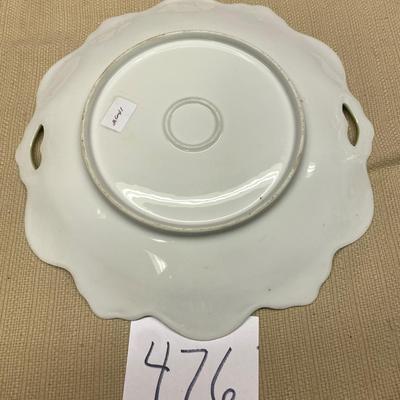 RS Prussia Two Handle Plate