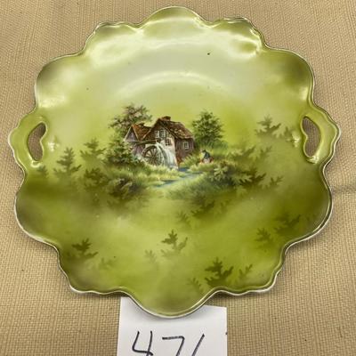 RS Prussia Two Handle Plate