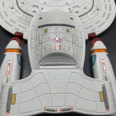 Romulo Warbird, Klingon Attack Cruiser, & U.S.S. Enterprise by Playmates Toys (S1-HS)