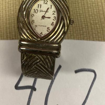Geneva  Platinum Watch