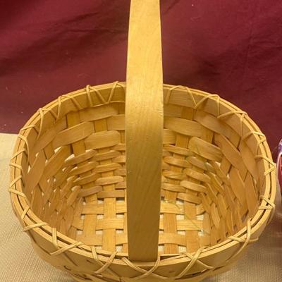 Baskets and Wooden Truck
