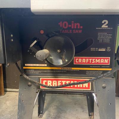Craftsman Table Saw