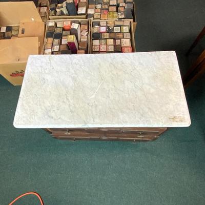 Lot 071 | Marble Top Chest