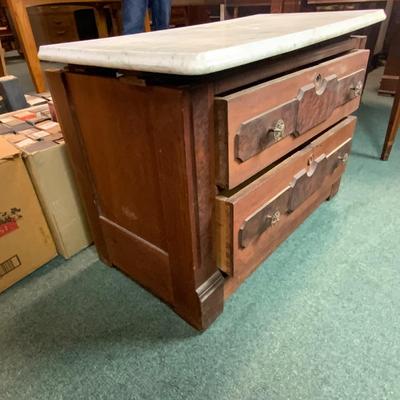 Lot 071 | Marble Top Chest