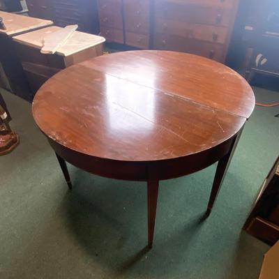 Lot 072 | Two Piece Round Table