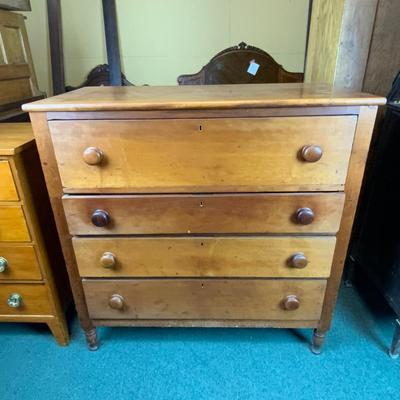 Lot 073 | Rustic Pine Chest of Drawers