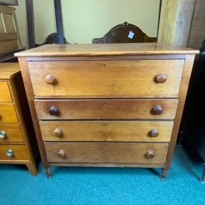 Lot 073 | Rustic Pine Chest of Drawers