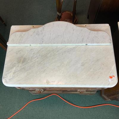 Lot 075 | Victorian Marble Top Commode
