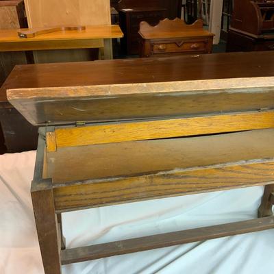 Lot 088 | Large Wood Piano Bench