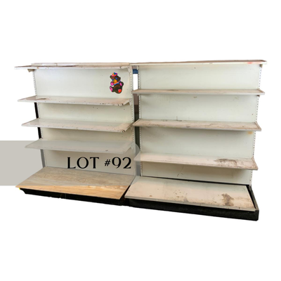 Lot 092 | Store Shelving Units