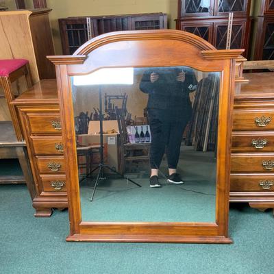 Lot 093 | Large Dresser with Mirror