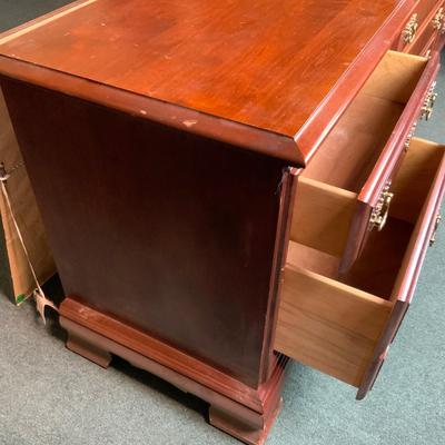 Lot 095 | Small Two-Drawer Nightstand
