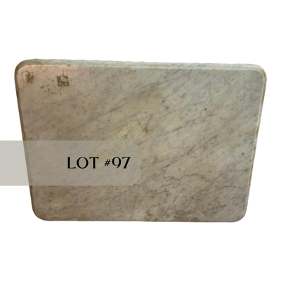 Lot 097 | Grey and White Marble Slab