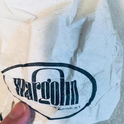 VIntage Margolm chic snakeskin clutch