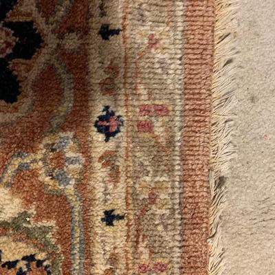 Clean 10 1/2 x 6 Oriental Rug Lot 143