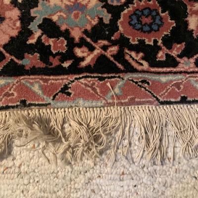 4 x 6 Fuchsia Wool Oriental Rug - Lot 144