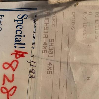 4 x 6 Fuchsia Wool Oriental Rug - Lot 144