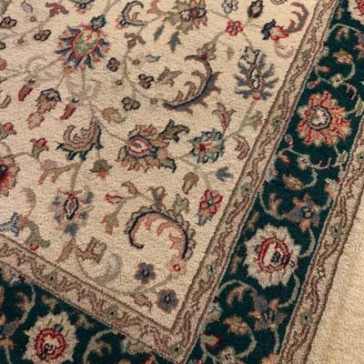 4 x 6 Kashan Wool Oriental Rug - India - Lot 146