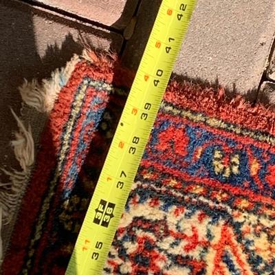 Early Wool Hand Made Iran Rug - Lot 148