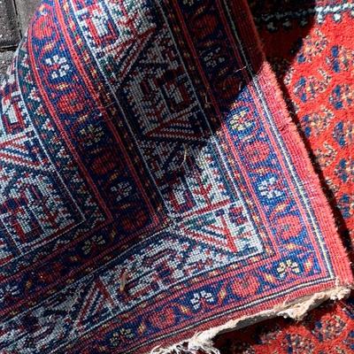 Early Wool Hand Made Iran Rug - Lot 148