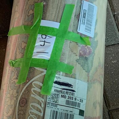 Karastan 8 x 10 Ashara Agra Ivory Pattern #549-15005 Wool Rug - New In Plastic - Lot 148