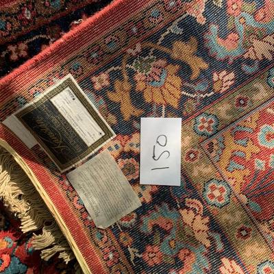 8 x 12 Karastan Ispahan Wool Rug - Lot 150