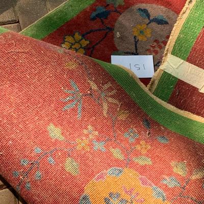 Early 5 x 3 MultiColor Handmade Wool Rug - Chinese ? - Lot 151