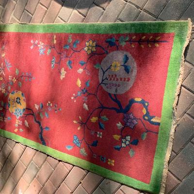 Early 5 x 3 MultiColor Handmade Wool Rug - Chinese ? - Lot 151