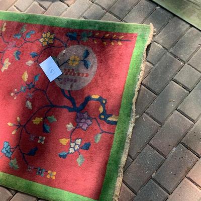 Early 5 x 3 MultiColor Handmade Wool Rug - Chinese ? - Lot 151