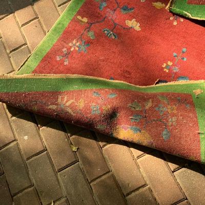 Early 5 x 3 MultiColor Handmade Wool Rug - Chinese ? - Lot 151