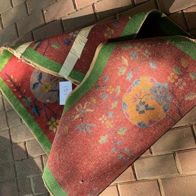 Early 5 x 3 MultiColor Handmade Wool Rug - Chinese ? - Lot 151