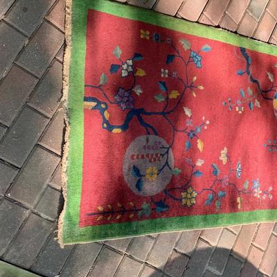 Early 5 x 3 MultiColor Handmade Wool Rug - Chinese ? - Lot 151