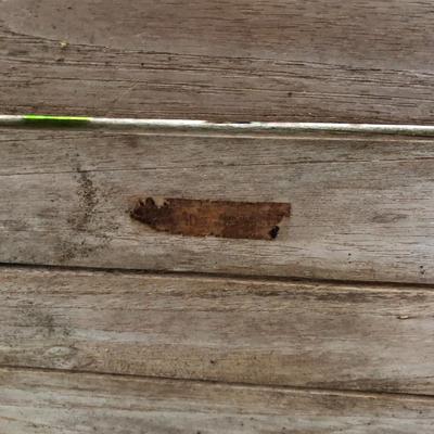 PAIR Teak Patio Tables