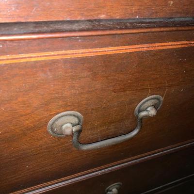Antique Flip Down Writing Desk / Dresser - Lot 166