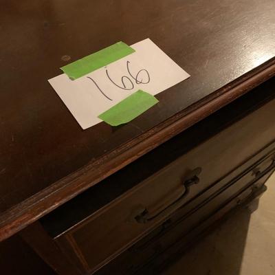 Antique Flip Down Writing Desk / Dresser - Lot 166