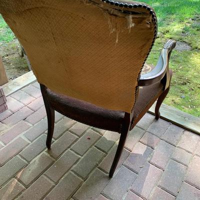 Antique Needlepoint Chair - Lot 167