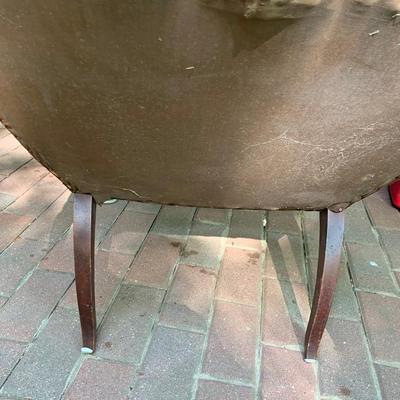 Antique Needlepoint Chair - Lot 167