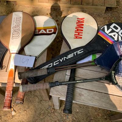 Vintage Tennis / Squash Rackets - Lot 169