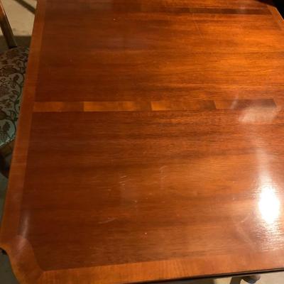 Pub Style Dining Set Extending Table & Four Chairs - Lot 172